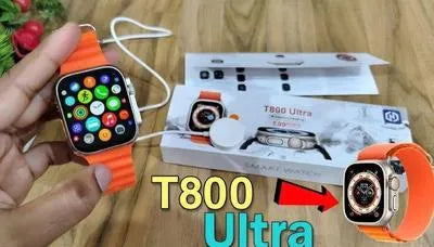T800 Ultra Smart Watch Ocean Strap Wireless Charging