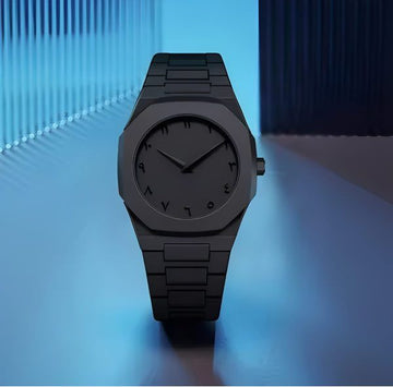 Aura Arabic Quartz Watch – Stylish Lightweight Timepiece for Men & Couples