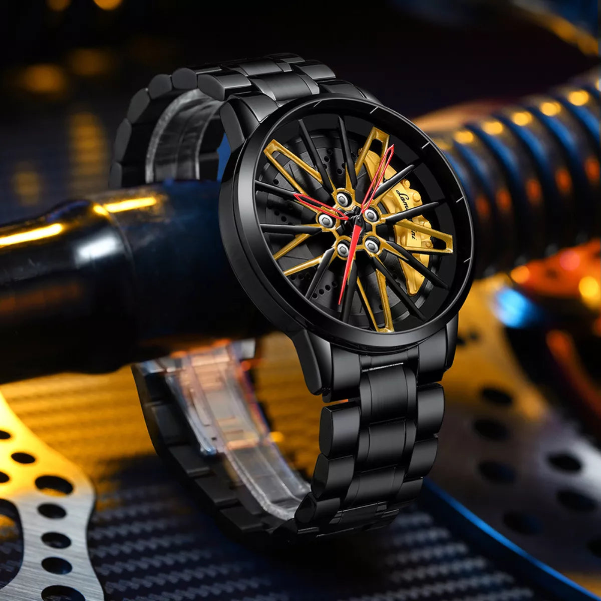 VIOKAI Sports Rim Quartz Watch – Red, Green & Yellow | Rs. 2,450 | Free Delivery Across Pakistan