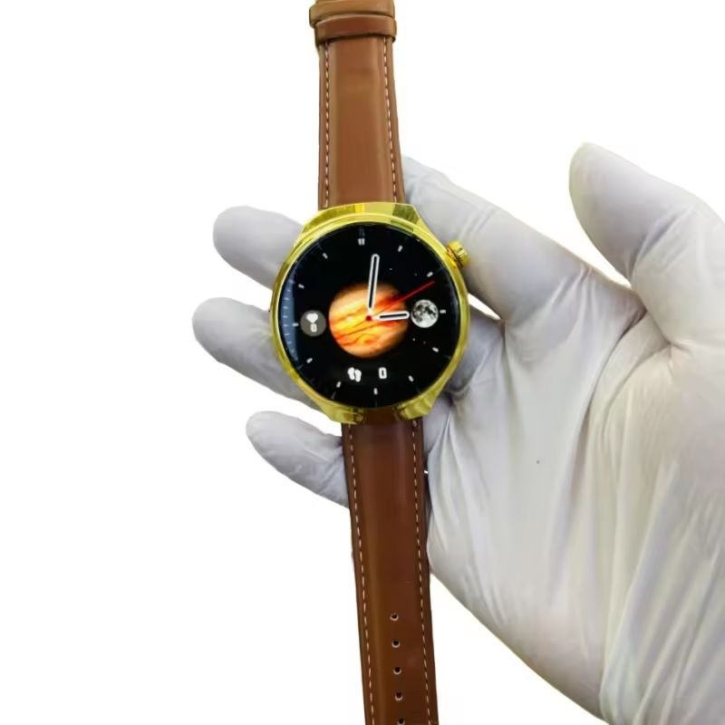 WATCH 4 PRO Round big smart watch dual strap Android Smartwatch Wearable Devices Smart Watch For Men