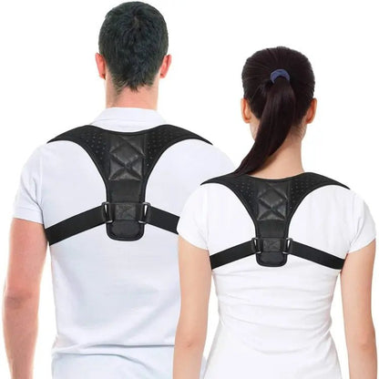 Body Posture Corrector Belt Adjustable Shoulder And Back Support Brace For Men And Women  Relieves Pain, Aligns Spine, And Improves Posture