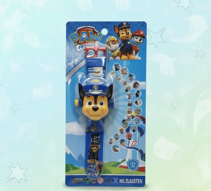 Kids Creative Projection Watch with Cute Cartoon Patterns