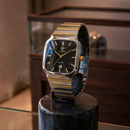 Dearno 3584 Luxury Dual-Tone Watch - Open Parcel Allowed