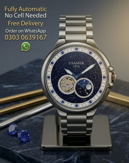 ⌚ FULLY AUTOMATIC WATCH — NO CELL NEEDED