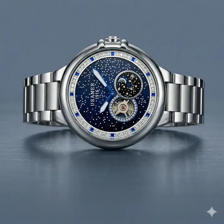 ⌚ FULLY AUTOMATIC WATCH — NO CELL NEEDED