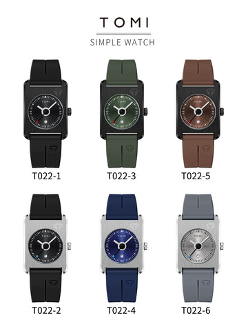 TOMI T-022 | Luxury Unisex  watches (Free delivery)