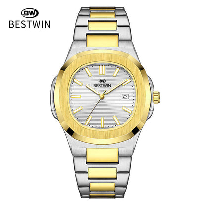 BESTWIN Luxury Men's Square Watch - Azadi Offer 50% OFF