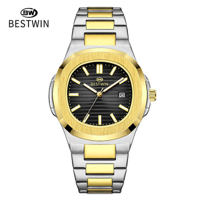 BESTWIN Luxury Men's Square Watch - Azadi Offer 50% OFF