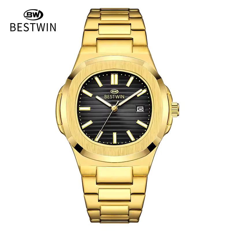 BESTWIN Luxury Men's Square Watch - Azadi Offer 50% OFF