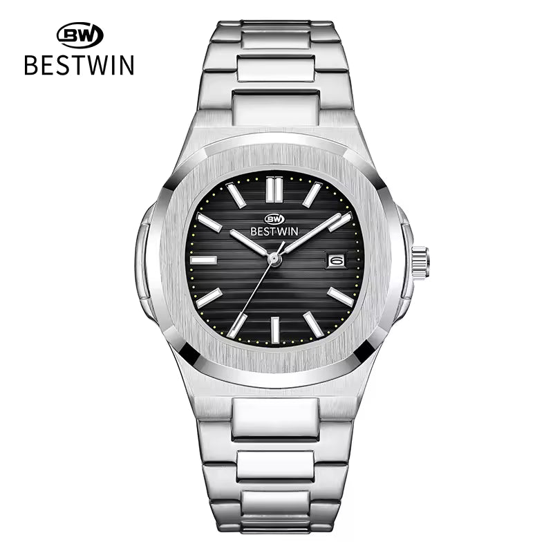 BESTWIN Luxury Men's Square Watch - Azadi Offer 50% OFF