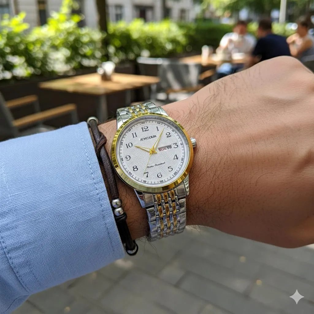 Men's Movement: Quartz, Water Resistant Watch