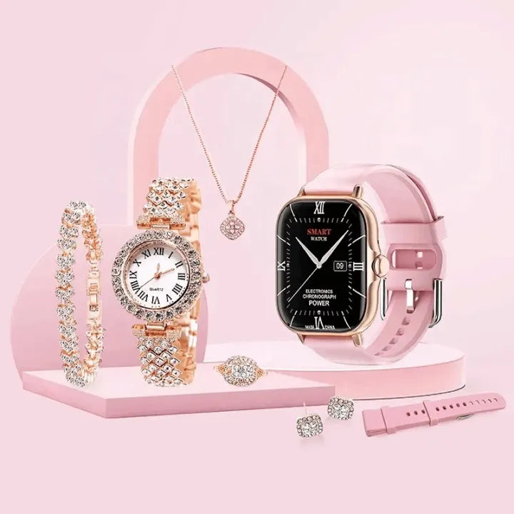 Smart Watch For Couple 5 In 1