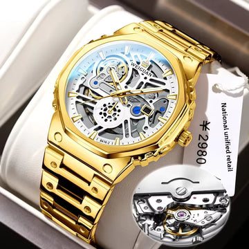 Golden Waterproof  Watch - Azadi Special Offer