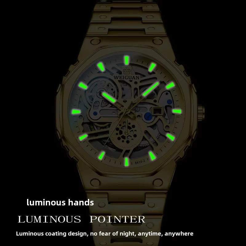 Golden Waterproof  Watch - Azadi Special Offer
