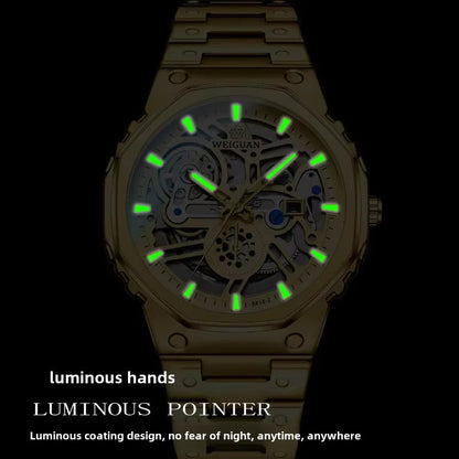 Golden Waterproof  Watch - Azadi Special Offer
