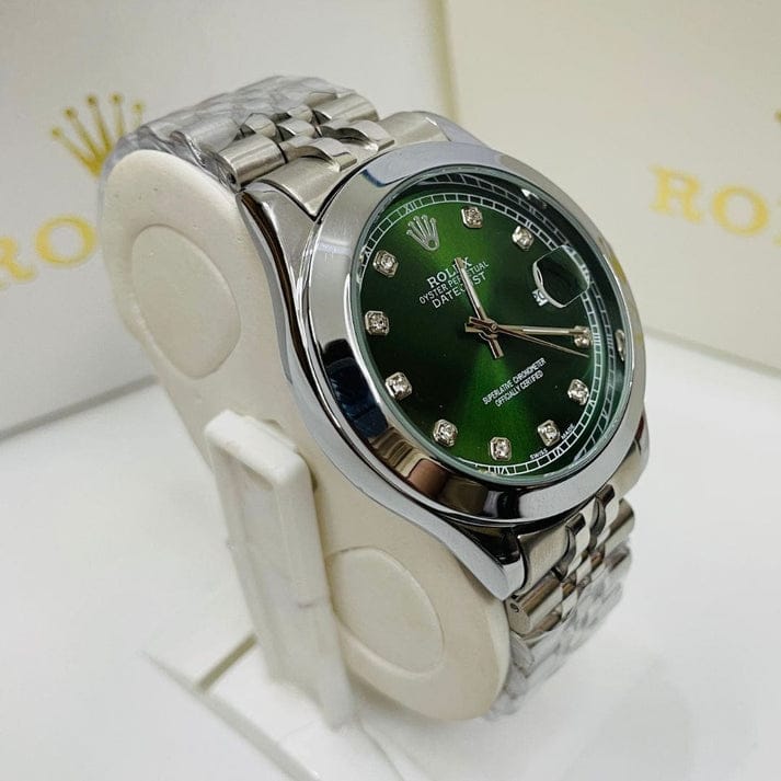 Premium  Stainless Steel Watches | Green & Black Dials | 15 Days Warranty