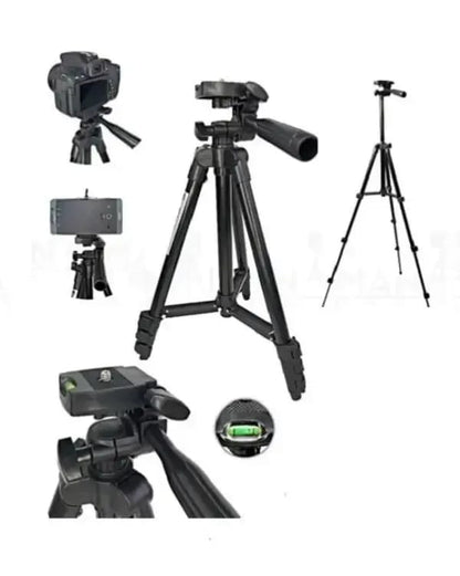 Tripod 3110 Portable Videos Stand, Camera Stand, and Mobile Stand(delivery Free)