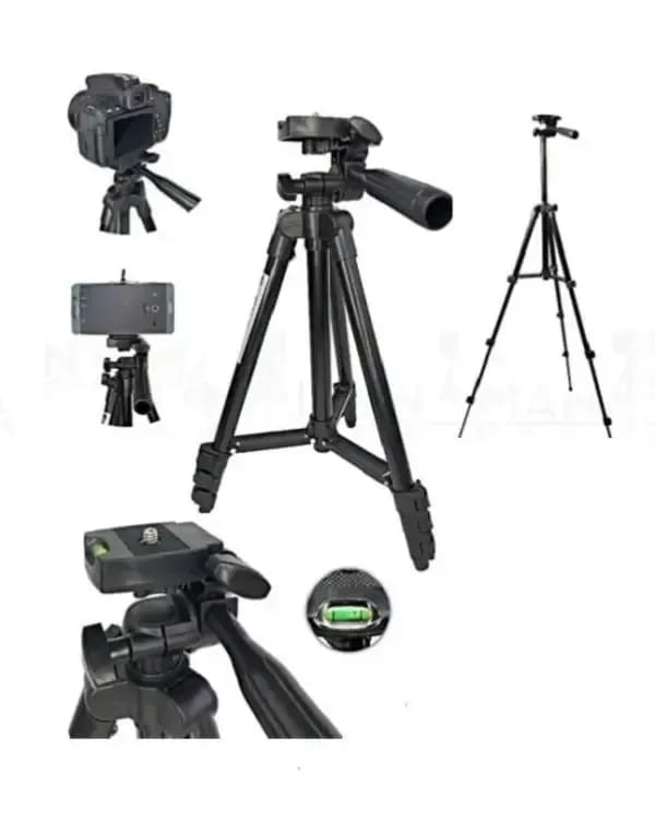 Tripod 3110 Portable Videos Stand, Camera Stand, and Mobile Stand(delivery Free)