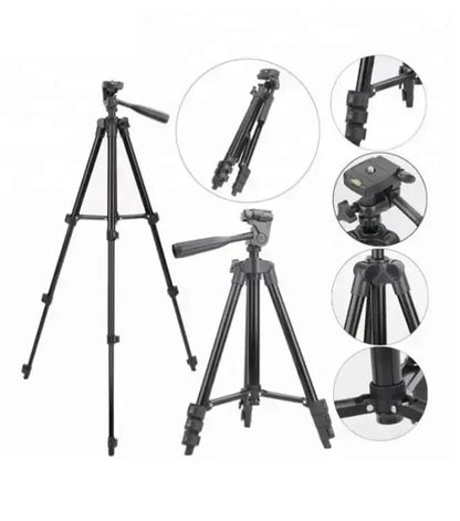Tripod 3110 Portable Videos Stand, Camera Stand, and Mobile Stand(delivery Free)