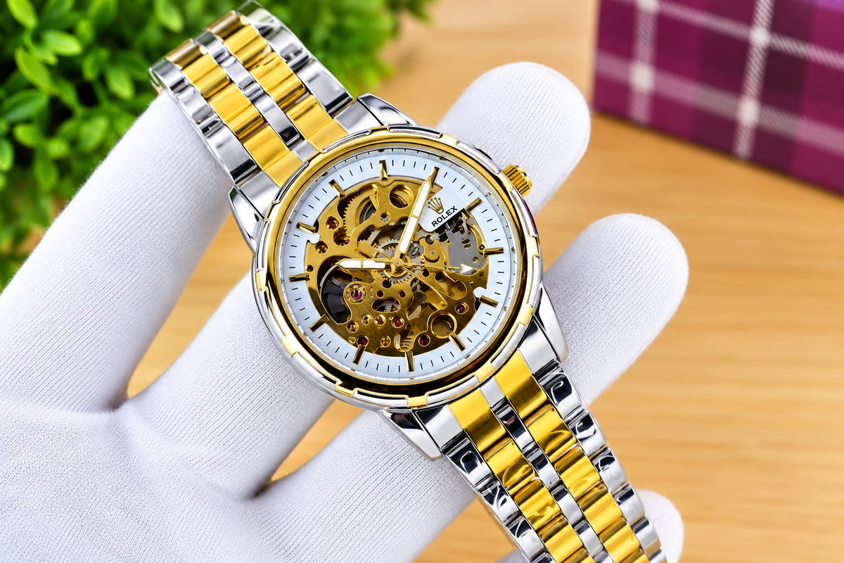 Men’s Fully Automatic Watch – No Cell Needed (Free Delivery All Over Pakistan)