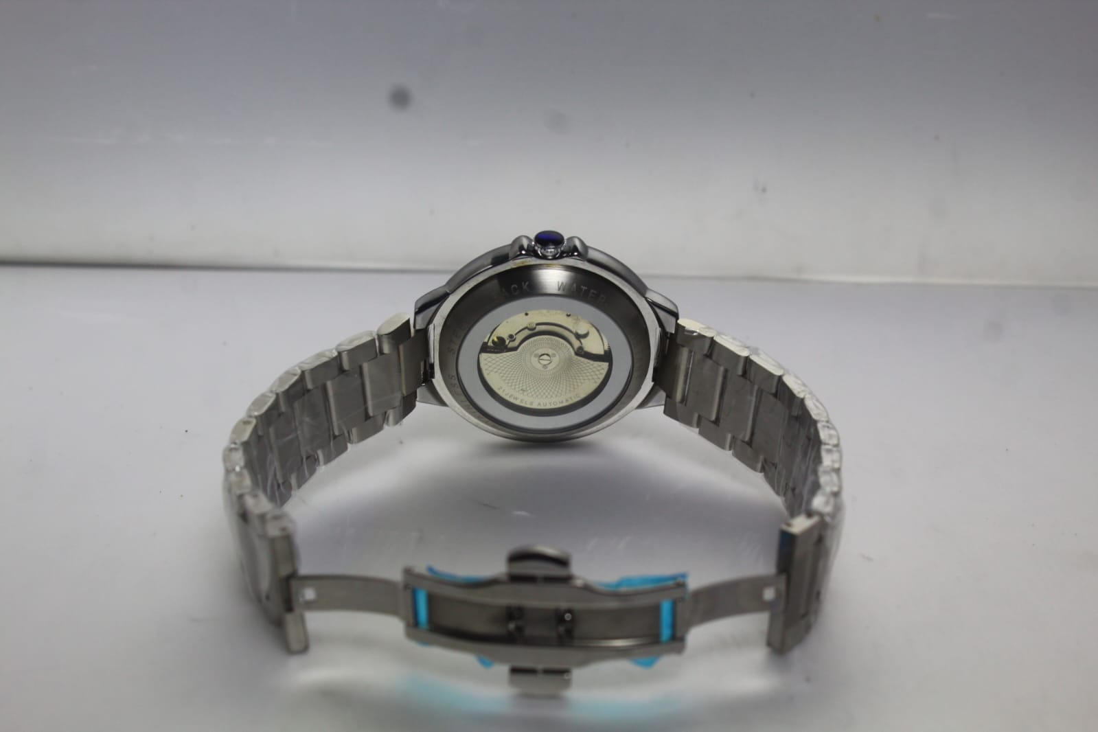 Usamer 1916 Luxury Starry Dial Watch – Silver & Blue Stainless Steel Quartz Watch