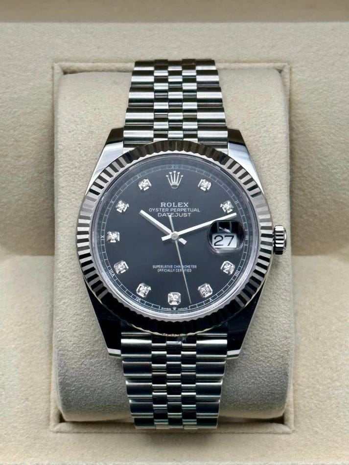RLX Oyster Perpetual Analog Quartz Movement Chain Watch With Date & Day Display