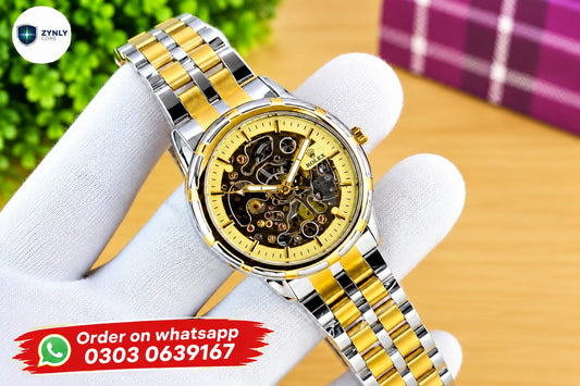Men’s Fully Automatic Watch – No Cell Needed (Free Delivery All Over Pakistan)