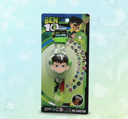 Kids Creative Projection Watch with Cute Cartoon Patterns