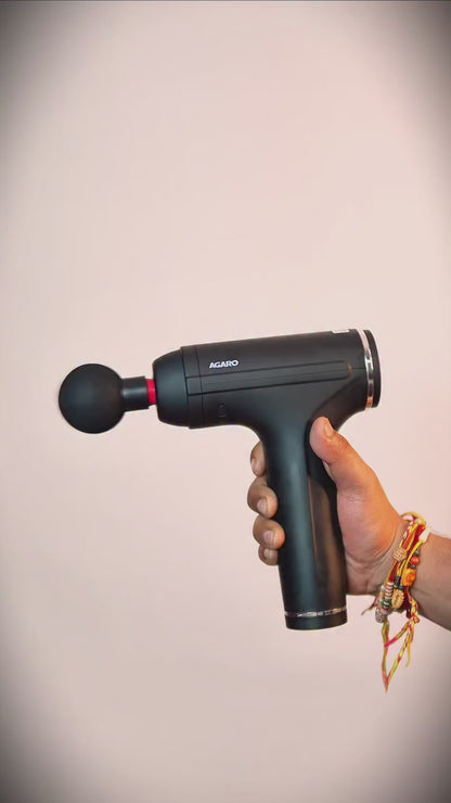 Rechargeable Massage Gun 4 Heads, |Free delivery | No extra charges