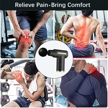 Rechargeable Massage Gun 4 Heads, |Free delivery | No extra charges