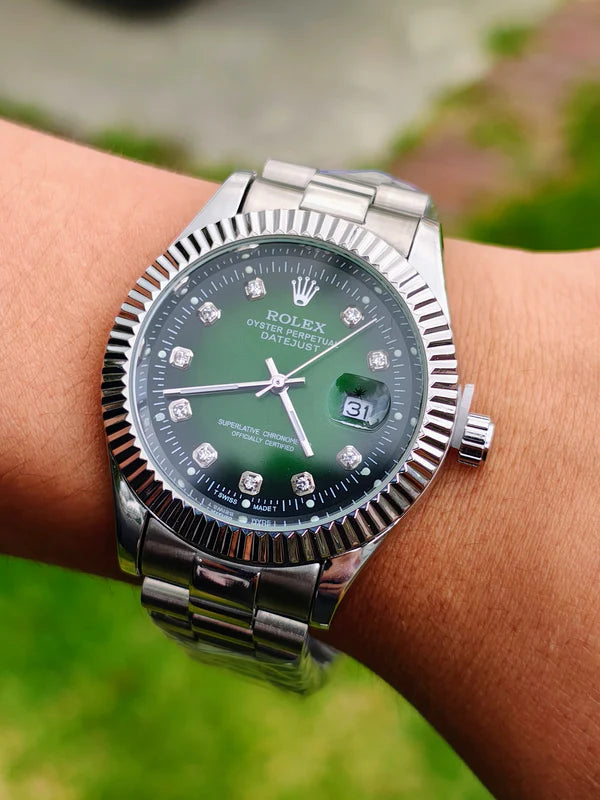 Dial RLX Date – Stainless Steel